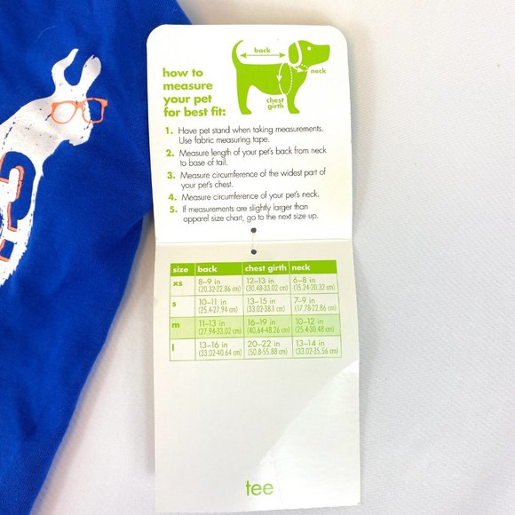 Small Dog T-Shirt Medium 'Como Te Llamas' Graphic - Picture 3 of 5